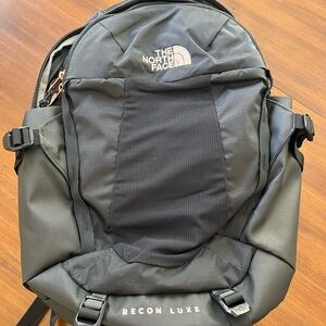 NWOT The North Face Recon Luxe Black Backpack